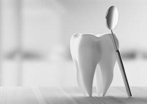 Dental care, modern clinic, 3D rendering